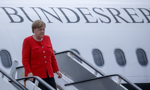 Chuyên cơ của Thủ tướng Angela Merkel phải hạ cánh khẩn cấp vì trục trặc kỹ thuật. Ảnh: RT