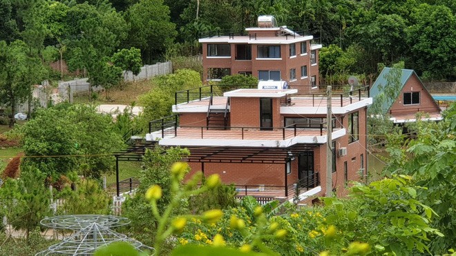 Một công trình xây dựng tại Minh Phú. Ảnh Soha.