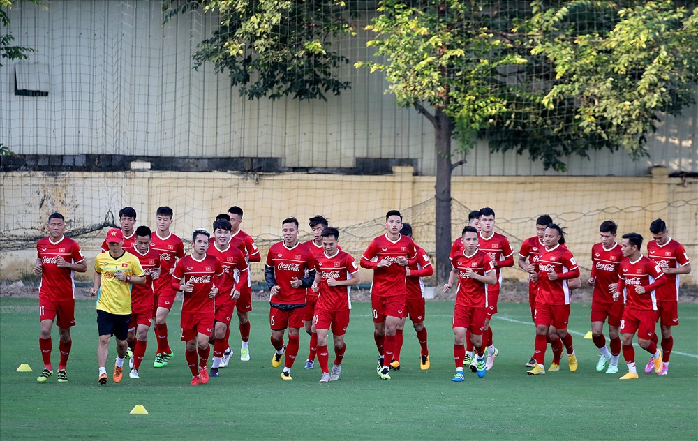 HLV Park Hang-seo đã chốt danh sách 23 cầu thủ. Ảnh: H.A 