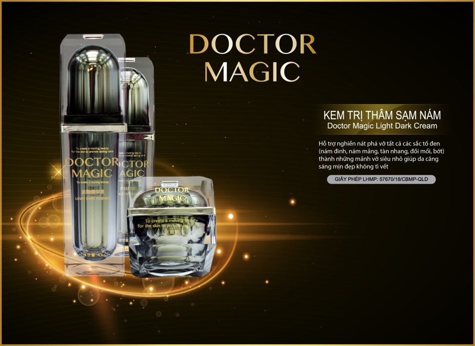 Xóa Tan Da Nám, Tàn Nhang Bằng Doctor Magic