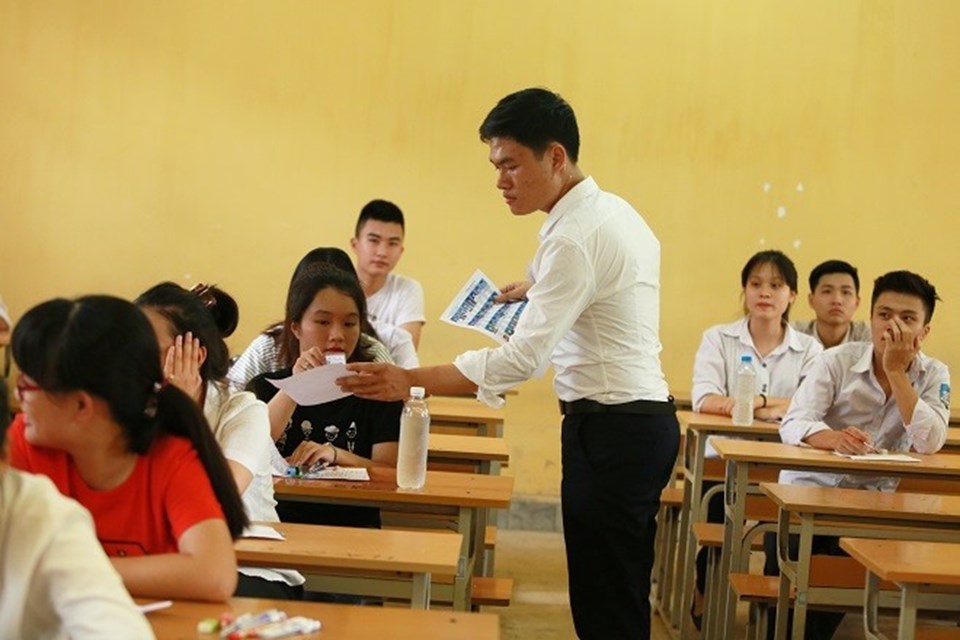 Kỳ thi Đánh giá năng lực của ĐHQG Hà Nội. Ảnh Hải Nguyễn. Kỳ thi Đánh giá năng lực của ĐHQG Hà Nội. Ảnh Hải Nguyễn.