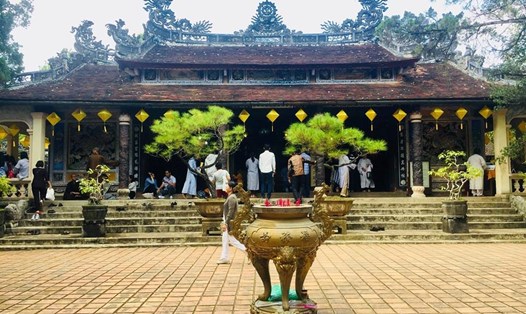 Chánh điện chùa Từ HIếu. Ảnh: PĐ.