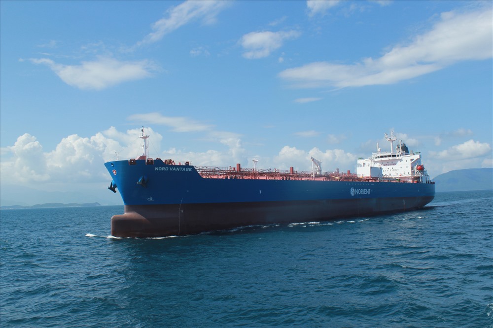 Một tàu mới được Công ty Huyndai Vinashin hạ thủy, bàn giao cho khách hàng tháng 10.2018. Ảnh: Huyndai Vinashin