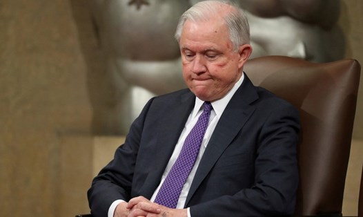 Ông Jeff Sessions bị buộc từ chức Bộ trưởng Tư pháp Mỹ. Ảnh: Reuters