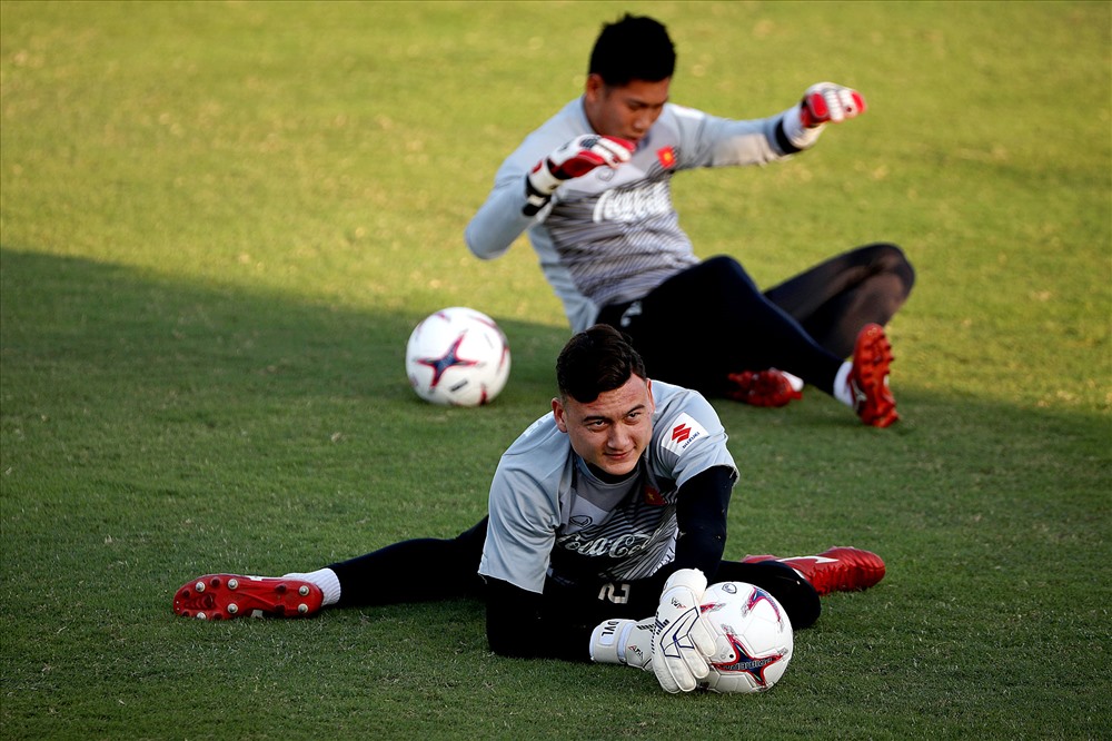 Văn Lâm sẽ là điểm tựa cho ĐT Việt Nam. Ảnh: H.A