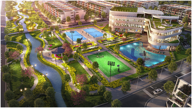 Hạ tầng kỹ thuật dự án River Silk City – Sông Xanhđã hoàn tất, chuẩn bị khánh thành vào ngày 10.11 tới đây