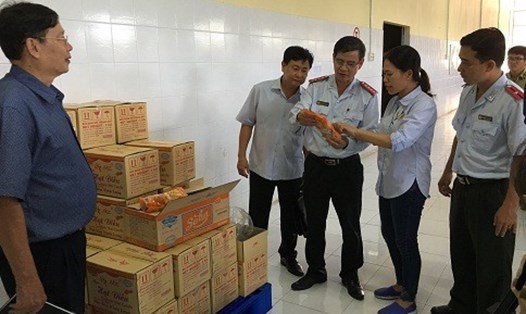 Thanh tra Bộ Y tế kiểm tra thị trường thực phẩm