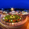 Thành phố mới Đồng Xoài về đêm. Ảnh: Nguyễn Quang Hùng
