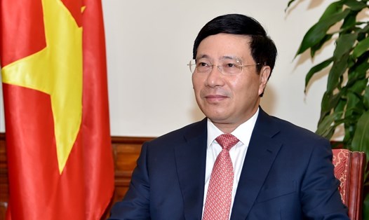 Phó Thủ tướng, Bộ trưởng Ngoại giao Phạm Bình Minh. Ảnh: Hồng Nguyễn