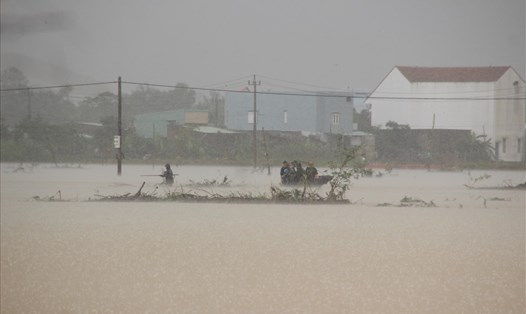 Tính đến 16h ngày 10.12, trên địa bàn tỉnh có 4.754 nhà bị ngập.