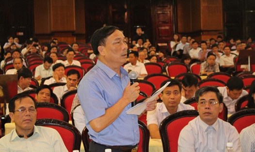 Ông Nguyễn Văn Đệ - Chủ tịch Hiệp hội Doanh nghiệp Thanh Hoá.