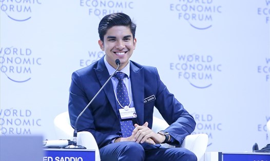 Bộ trưởng Malaysia Syed Saddiq Syed Abdul Rahman trong một sự kiện ở Việt Nam hồi tháng 9.2018. Ảnh: Hồng Nguyễn. 