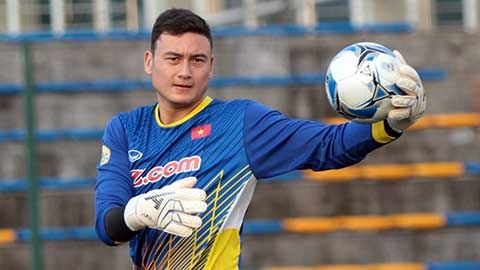 Thủ môn Đặng Văn Lâm.