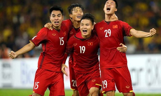 ĐT Việt Nam đang có nhiều lợi thế để có lần thứ 2 đăng quang ngôi vô địch AFF Cup. Ảnh: Đ.Đ