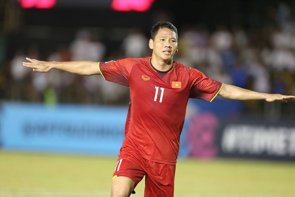 Anh Đức là người có pha lập công duy nhất để giúp ĐT Việt Nam vô địch AFF Cup sau 10 năm chờ đợi. ảnh: Đ.Đ