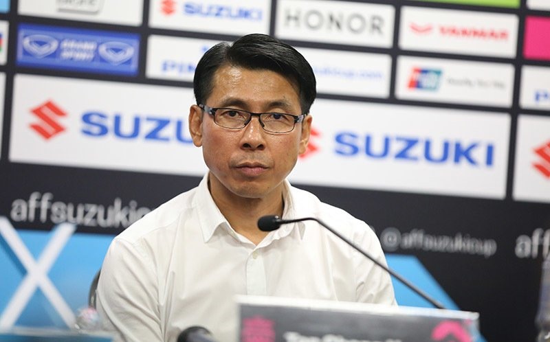 HLV Tan Cheng Hoe đã thua tâm phục khẩu phục. Ảnh: QT