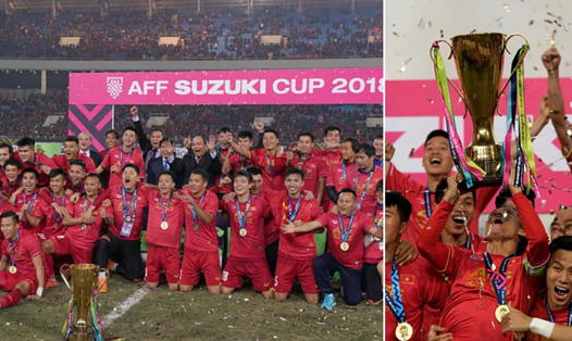 Việt Nam vô địch AFF Suzuki Cup 2018. Ảnh: Fox Sport Asia