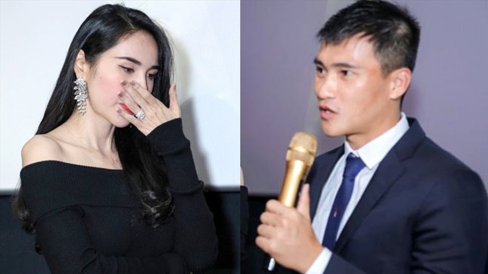 Vợ chồng Công Vinh - Thủy Tiên.