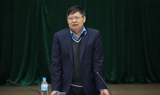 Phó Chủ tịch Tổng LĐLĐVN Phan Văn Anh phát biểu chỉ đạo tại hội nghị.