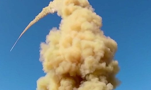 Hình ảnh một vụ thử tên lửa hiện đại của Nga. Ảnh: Sputnik