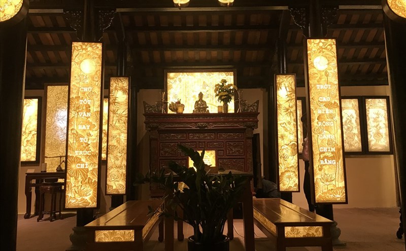 Không gian Trúc chỉ ở Nam Hội An. Ảnh: H.V.M