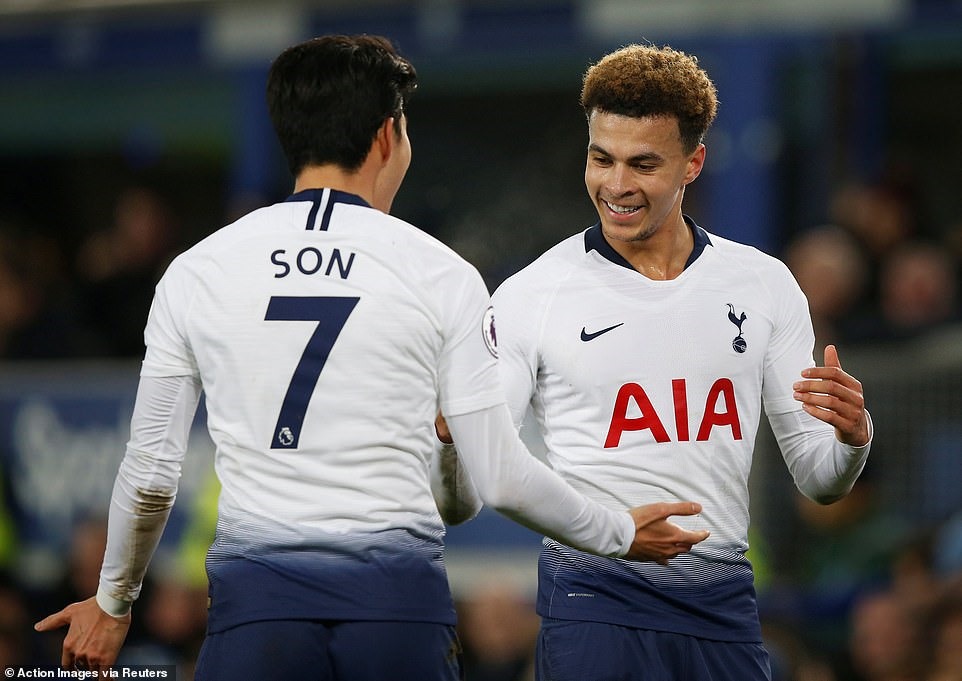 Tottenham đã có trận thắng thứ tư liên tiếp tại Premier League. Ảnh: Reuters.