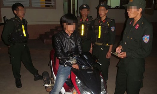 Công an quận Đồ Sơn vừa bắt giữ nhanh kẻ trộm cắp xe máy. Ảnh minh họa.