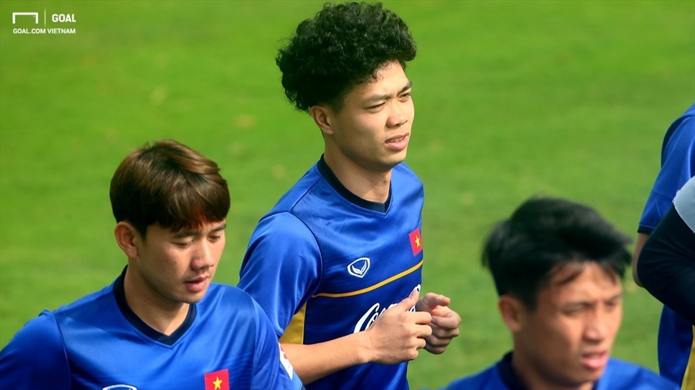 Kiểu tóc "súp lơ" của Công Phượng.