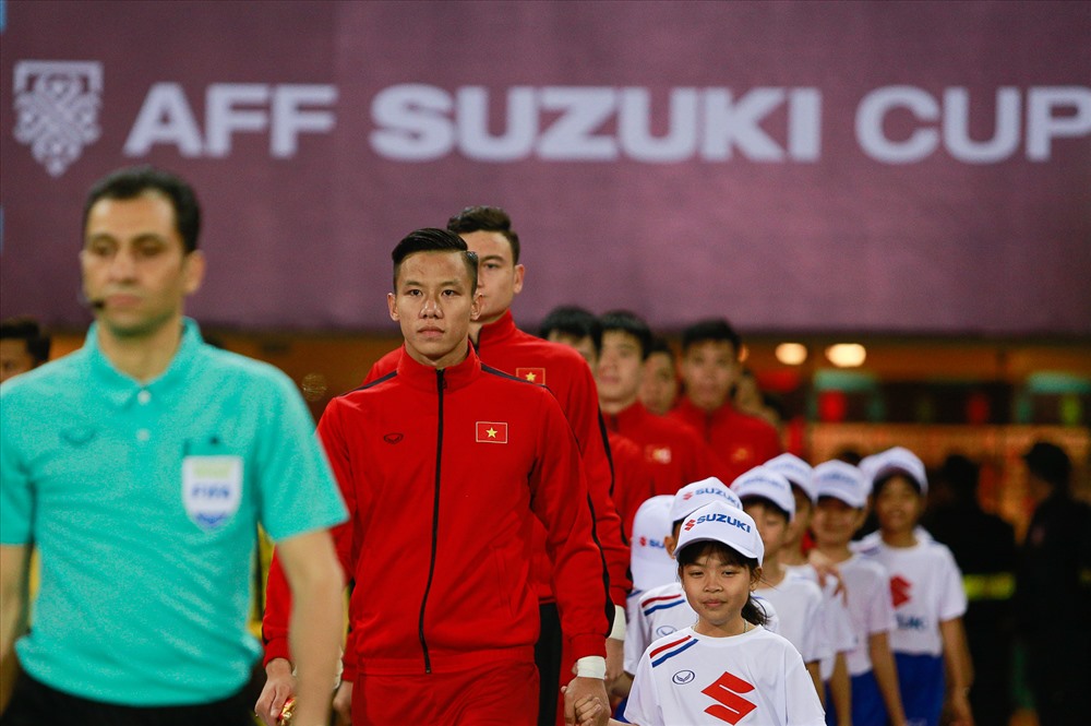 Quế Ngọc Hải đã chính thức là đội trưởng ĐT Việt Nam. Ảnh: Đ.H 