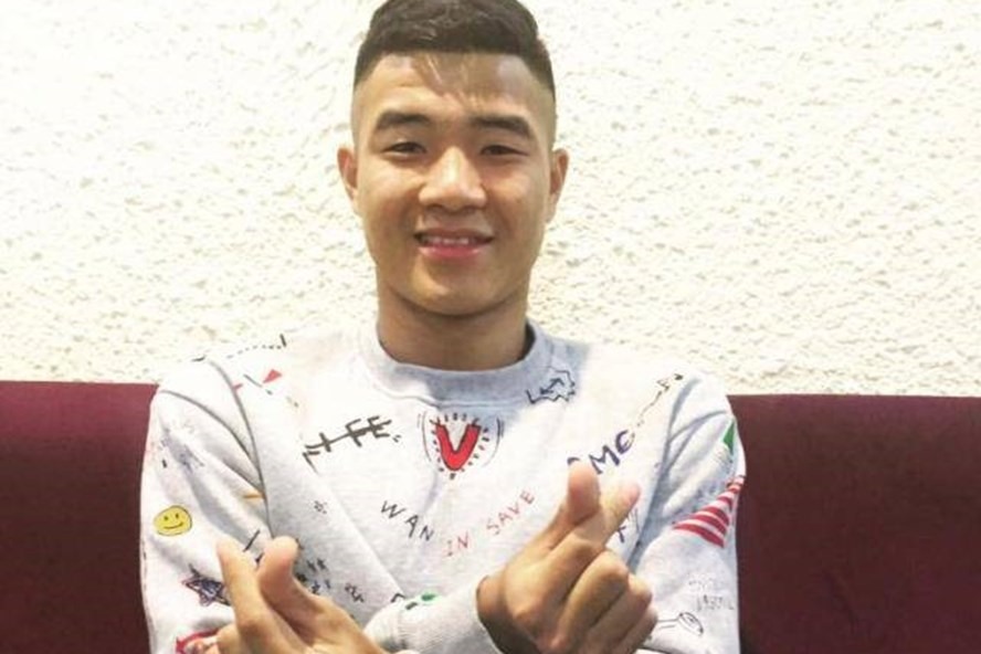 Cầu thủ Hà Đức Chinh.