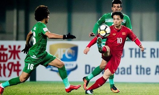 Công Phượng sẽ có màn tái đấu ĐT Iraq tại Asian Cup 2019.