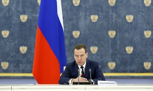Thủ tướng Nga Dmitry Medvedev. Ảnh: Tass. 
