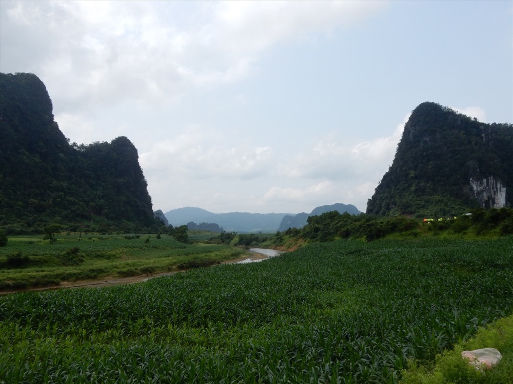 Phong cảnh miền núi Quảng Bình đẹp mê hoặc cả du khách lẫn giới điện ảnh. Ảnh: TH