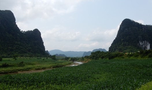 Phong cảnh miền núi Quảng Bình đẹp mê hoặc cả du khách lẫn giới điện ảnh. Ảnh: TH