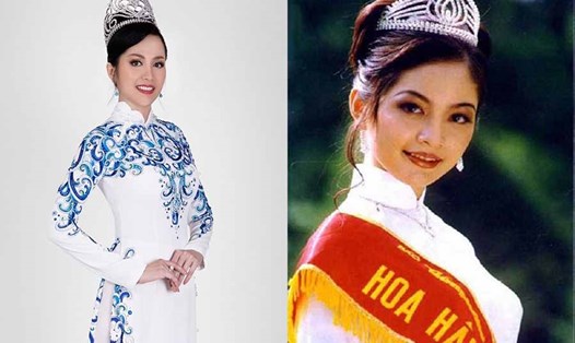 Hoa hậu Thiên Nga. 