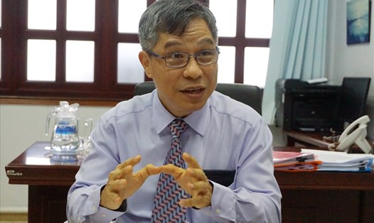 Ông Lê Nguyễn Minh Quang - Trưởng ban Quản lý đường sắt TPHCM đã hai lần nộp đơn xin nghỉ việc nhưng được được duyệt.  Ảnh: M.Q