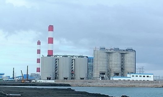 Một góc nhà máy nhiệt điện Duyên Hải