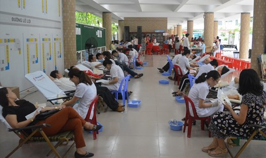 Năm 2018, LĐLĐ Đà Nẵng tiếp nhận hơn 1.500 đơn vị máu.
