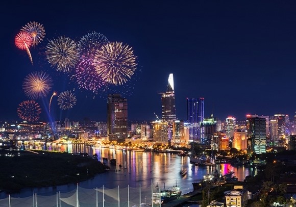 Tết dương lịch 2019, TPHCM tổ chức bắn pháo hoa nghệ thuật trong 15 phút, bắt đầu từ 0h ngày 1.1.2019