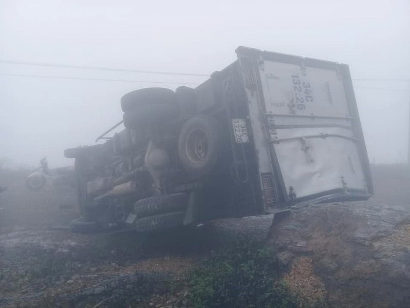 Hiện trường vụ tai nạn.