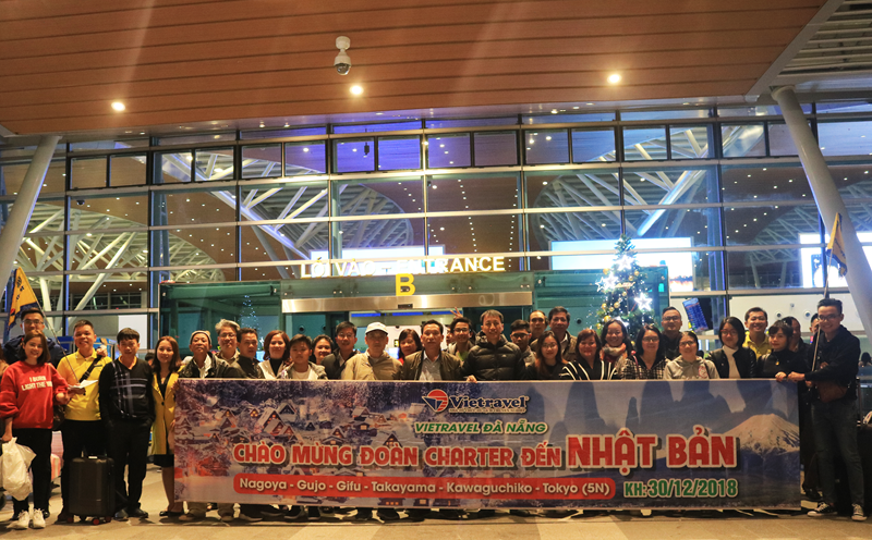 chuyến bay thẳng Đà Nẵng – Nagoya (Nhật Bản).