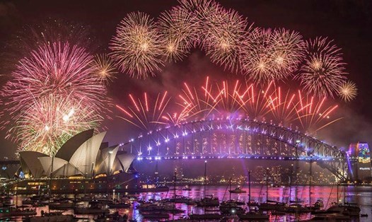 Chào đón 2019, Sydney sẽ có màn bắn pháo hoa chưa từng có. Ảnh: AFP. 