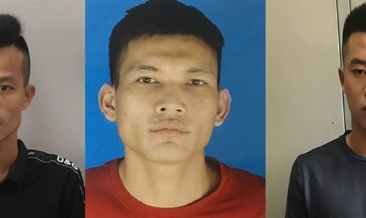 3 trong số nhóm đối tượng là đàn em của Vinh bị Công an bắt giữ vào đầu tháng 10.2018, trong khi lẩn trốn liên quan đến vụ giết người do một nhóm cho vay nặng lãi đòi nợ. Ảnh: CAQN