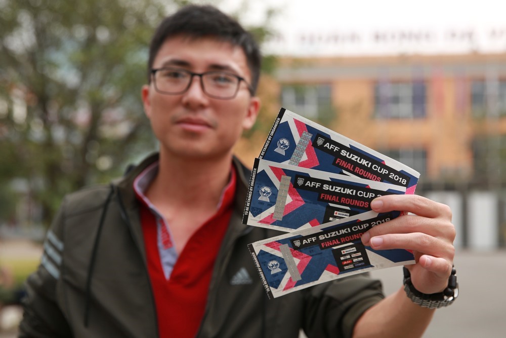 Mỗi CĐV sẽ được giới hạn số lượng vé mua. Ảnh: Đ.H 