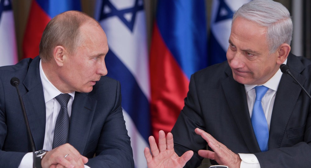Tổng thống Nga Vladimir Putin và Thủ tướng Israel Benjamin Netanyahu. Ảnh: Sputnik