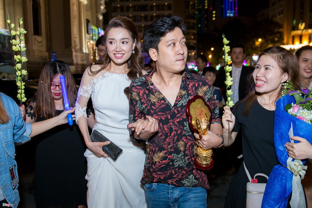 Trường Giang - Nhã Phương không còn xuất hiện chung sau lùm xùm cầu hôn. Ảnh: Zing