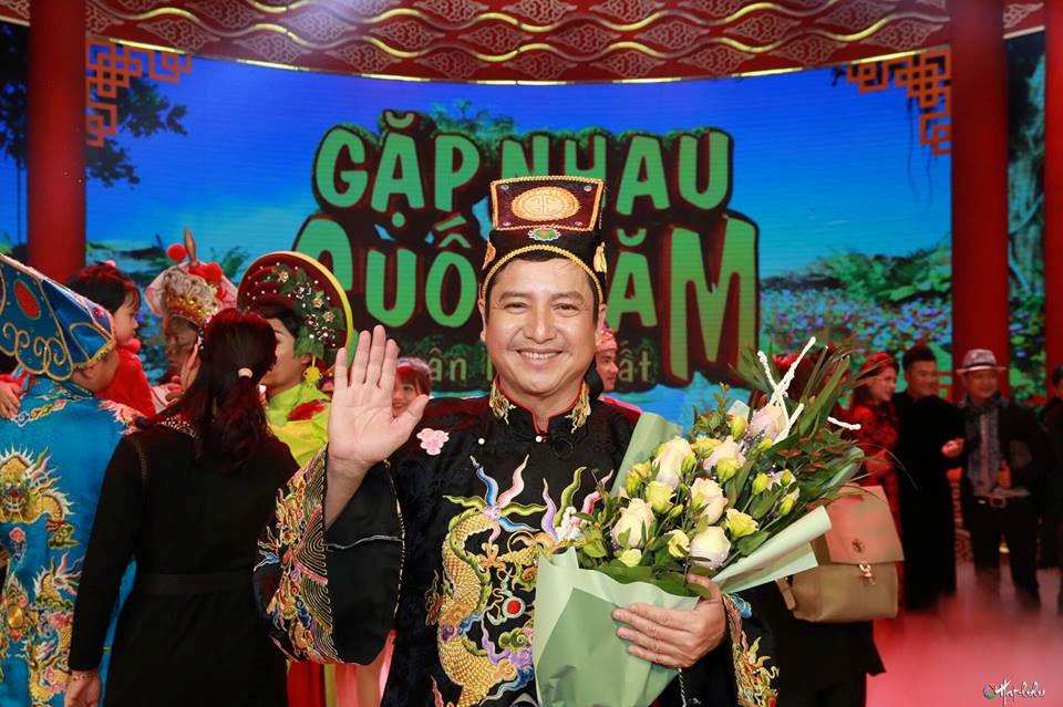 NSND Chí Trung nói lời từ biệt sau Táo quân 2018.