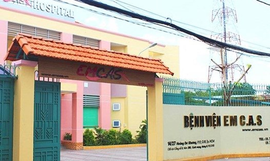 Bệnh viện thẩm mỹ Emcas - nơi xảy ra tai biến cho bệnh nhân Đ