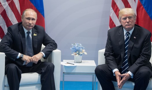 Tổng thống Vladimir Putin và Tổng thống Donald Trump có cuộc điện đàm mới nhất hôm 12.2. Ảnh: Sputnik