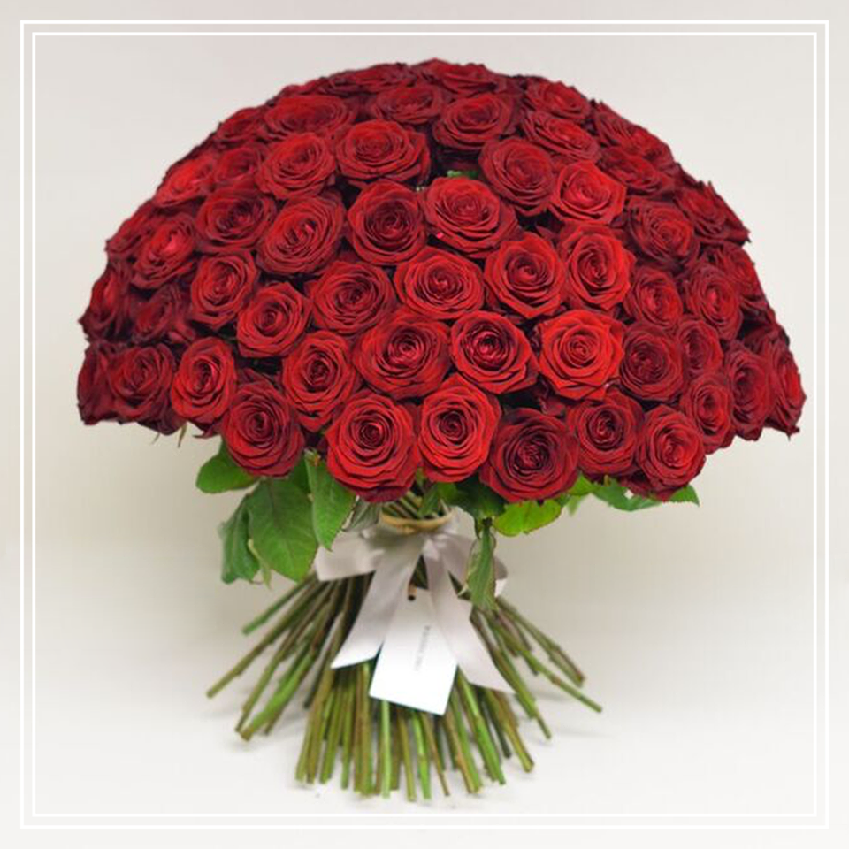 Một bó hồng trong bộ sưu tập của cửa hàng (Nguồn: ORCHIDYA LONDON)